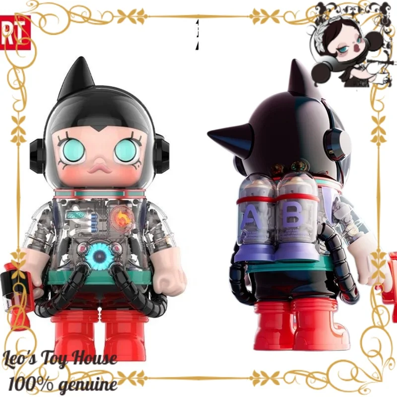 

POPMART MEGA SPACE MOLLY 400% Astro Boy Iconic Crossover Figure Timeless Archive Piece Premium Showcase Display Collector Editio