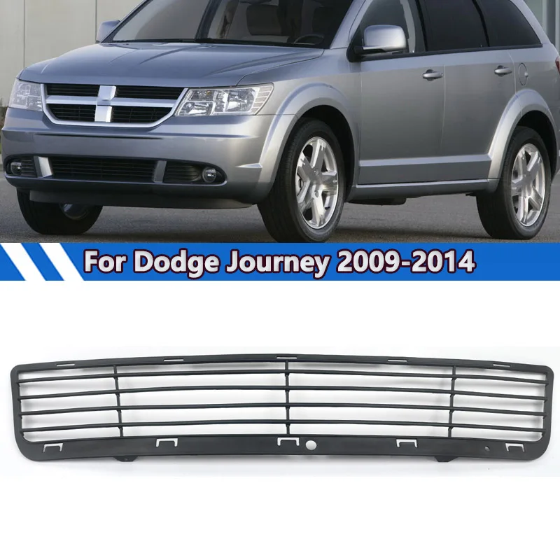 SAIQINGSP Car Accessories Tools for 2009-2015 Dodge Journey New Front Lower Grille Bumper Grille As the picture