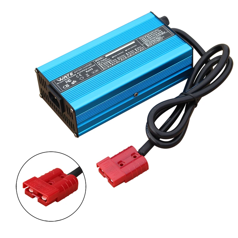 WATE 25,2 V 20 A Li-Ion 6S Akku Schnellladegerät 21,6 V 22,2 V Lithium-Energiespeicher-Ladegerät XT90 Krokodilklemme 6