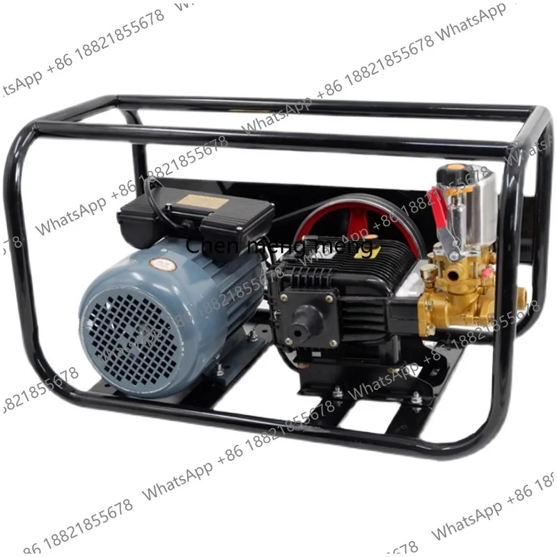 220V electric motor sprayer high voltage agricultural new fully automatic fruit tree pesticide spraying spray pump artifact 380v