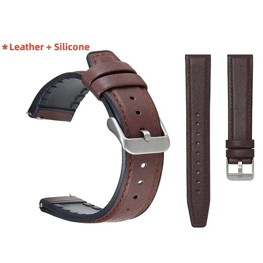 Кожаный силиконовый ремешок для SUUNTO RUN, ремешок SUUNTO 5/9 Peak Pro/RACE S/VERTICAL/OCEAN, браслет для умных часов 22 мм, ремешок для часов Correa