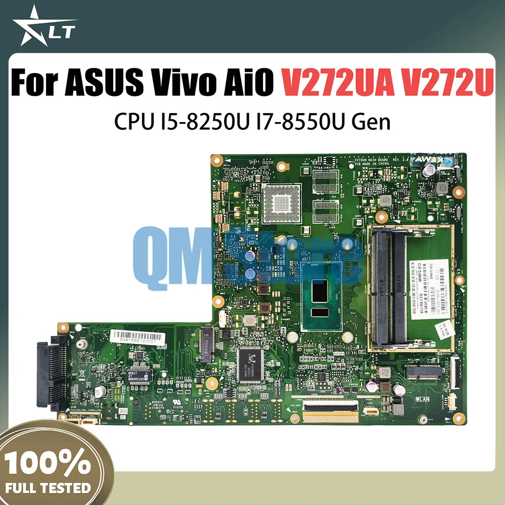 

V272UA Mainboard For ASUS Vivo AiO V272UA V272U V272 All-in-one pc Motherboard with CPU I5-8250U I7-8550U Gen