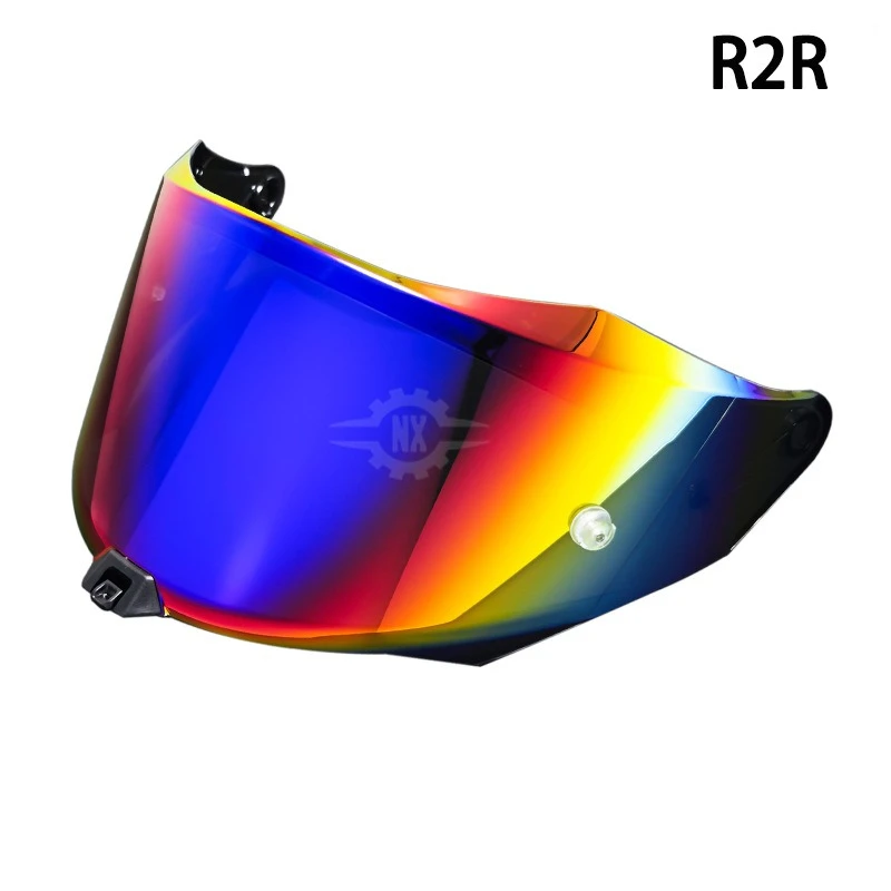 Helmet Visor Anti‑Fog Color‑Changing Film, UV‑Protective Sticker Compatible with KYT R2R Full‑Face Helmet, Motorcycle Accessory