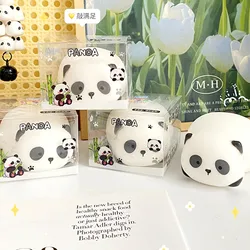 Happy Panda Decompression Toy Animal Squeeze Antistress Toy Black White Panda Doll Stress Relief Pinch Slow Rebound Fun Toy