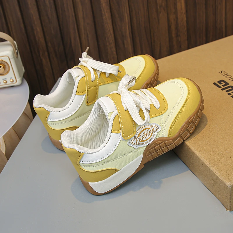 Autumn Childrens Boys Sneakers Trend Luxury Outdoor Non-slip School Running Basketball Kids Sports Shoes New Girls Casual Shoes view 4
