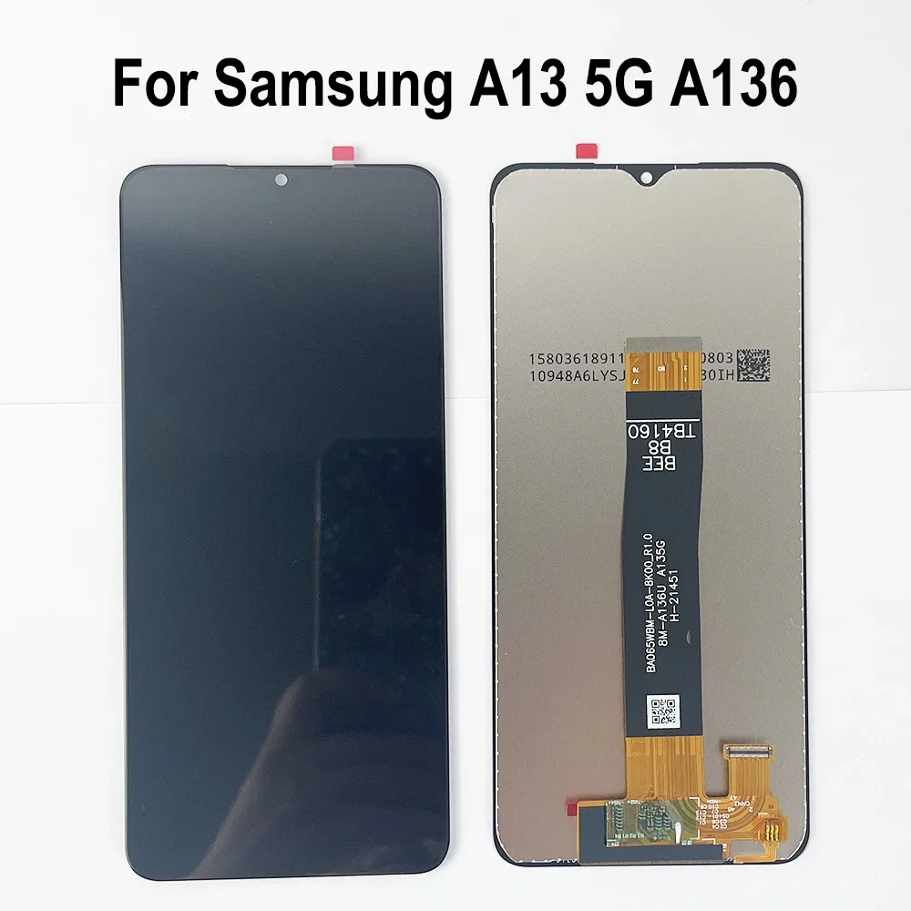 For Samsung A13 5G LCD Display Touch Screen Digitizer For Samsung A13 5G A136 A136B A136U SM-A136U1 LCD Screen Replacement