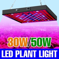 50W LED Grow Light Full Spectrum Phyto Lamp For Plant Indoor Flower Vegetable Greenhouse Grow Tent Hydroponics IR UV Cultivation
