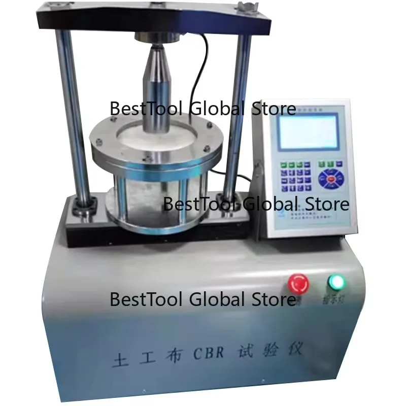 Professional YT1216 Geosynthetics CBR Tester, Digital Geotextile Burst Resistance Testing Instrument
