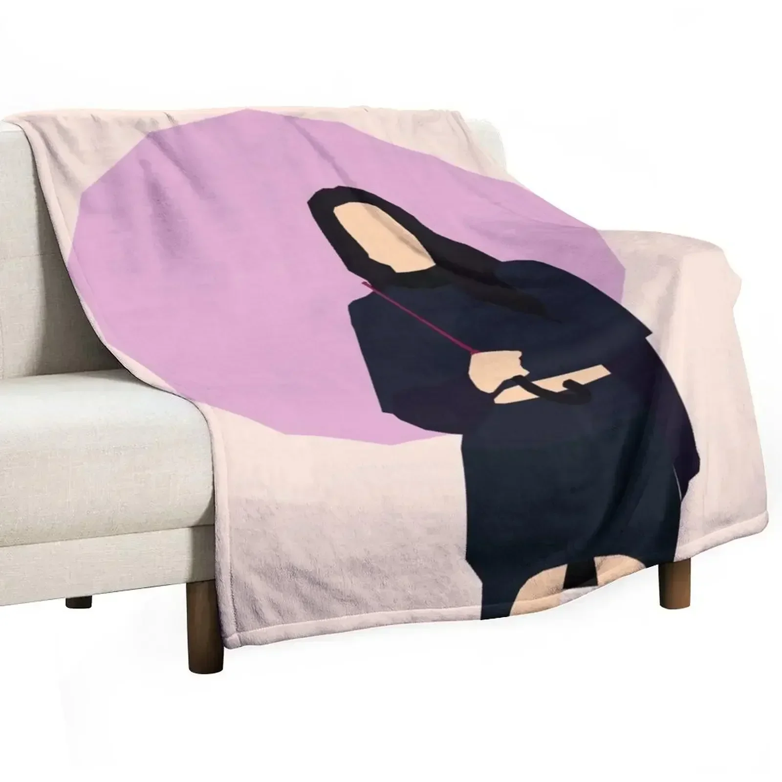 BLACPINK JISOO SHUTDOWN Throw Blanket Extra Large Throw Furry Loose Blankets