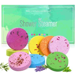 Aromatherapy Home Bath Tablets Aromatherapy Aromatherapy Shower Steamer Piece Dried Flower Tablet