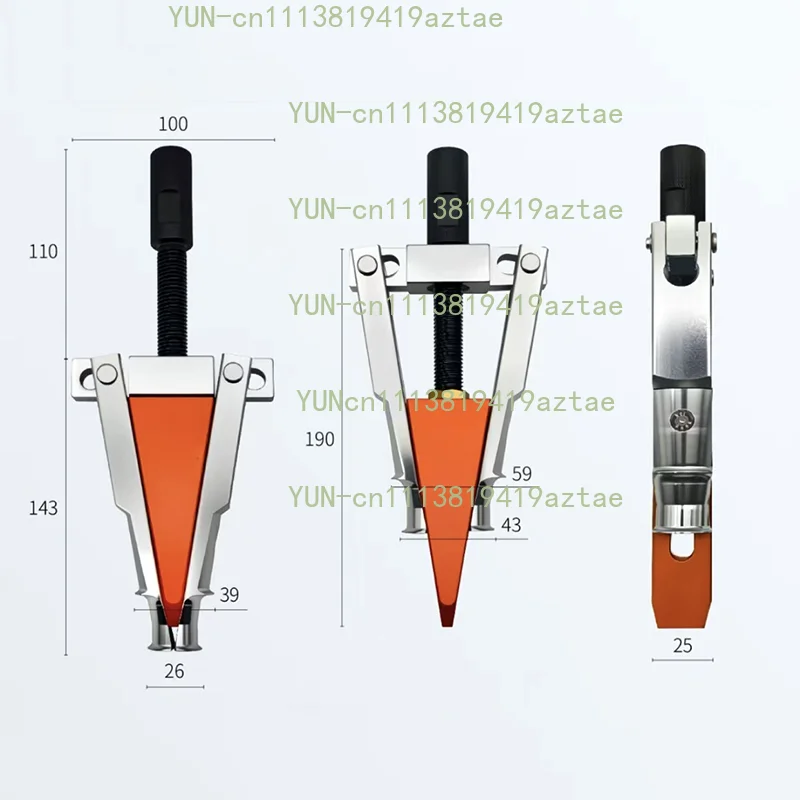 Motorcycle Head Steering Removal Tool Steering Stem Puller For Tapered Roller Bearing Labor Saving Precise Fit Durable