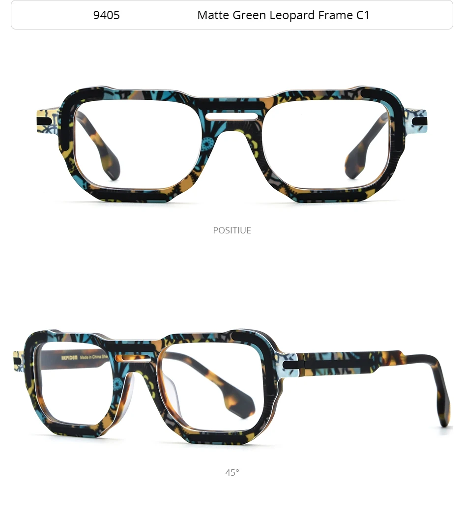 HEPIDEM Acetat Brille Männer Marke Designer Oversize Große Größe Brillen Rahmen Japanische Handgemachte Brille Männer Dicke Brillen 9374 – Detail 40