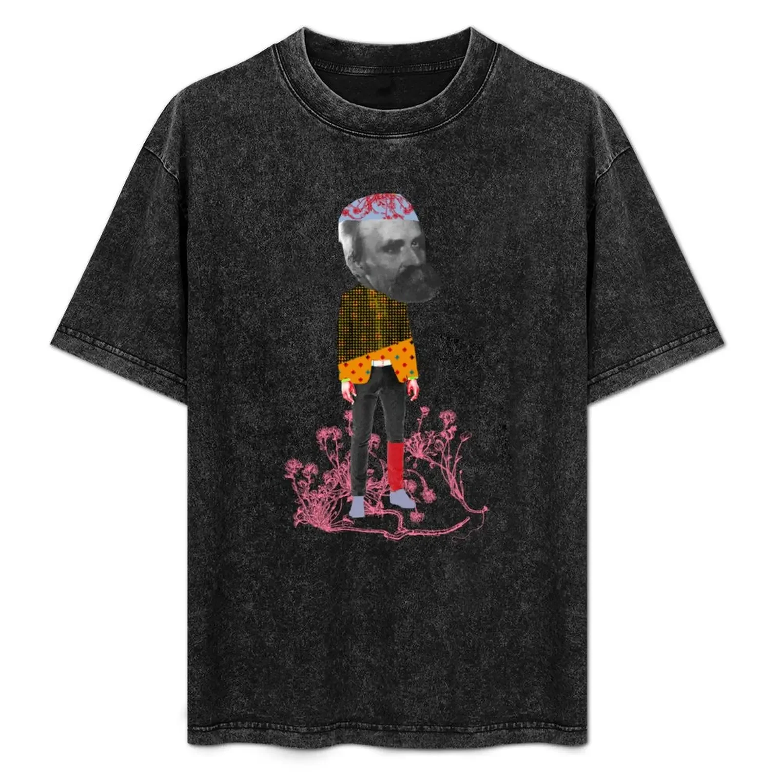 

Nietzsche Art T-Shirt oversizeds tops oversized t shirt vintage t shirt men