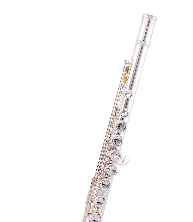 High Quality Silver Plated  Student 16 Hole Flute For Beginner