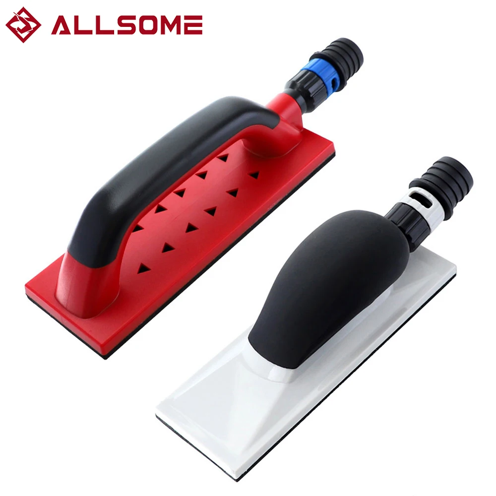 

ALLSOME Sanding Block Hand Dust Extraction Sanding Grinding Sponge Block Dust Free Dust Free Block Abrasive Tools HT2809-2810