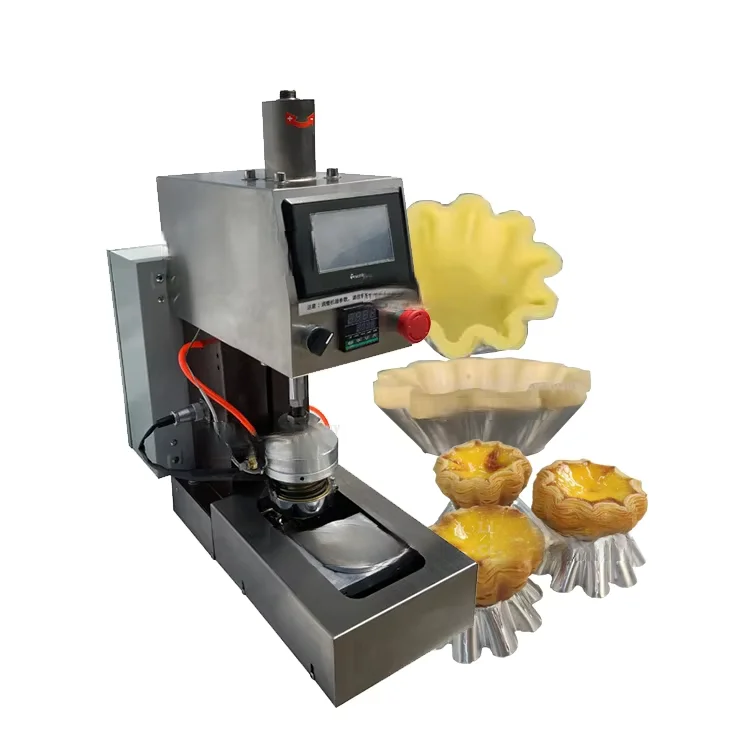 Small Scale Tart Shape Can Be Customized Calathiform tart Presser Crust Heart-shaped Pastry Pie Forming Machine