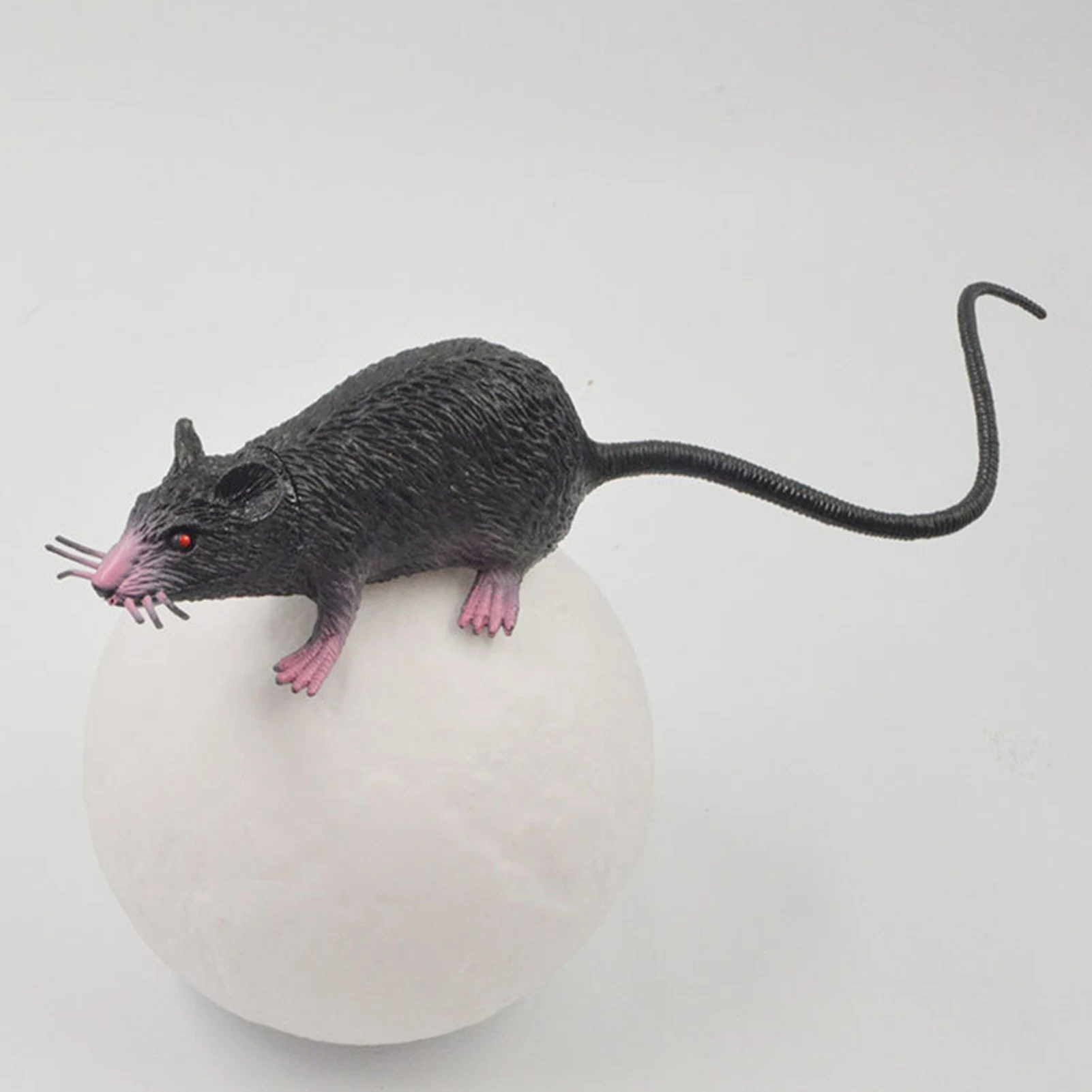 Fake Small Rat Lifelike Mouse Model Simulation Mouse Precision Production Toy Mice Toys Fake Trick Night Props Creepy Pranks Pvc