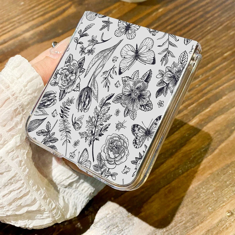 レモンフラワーパターン折りたたみ式携帯電話ケース サムスンギ - Phone Cases Z Fold 4 のレビューと価格