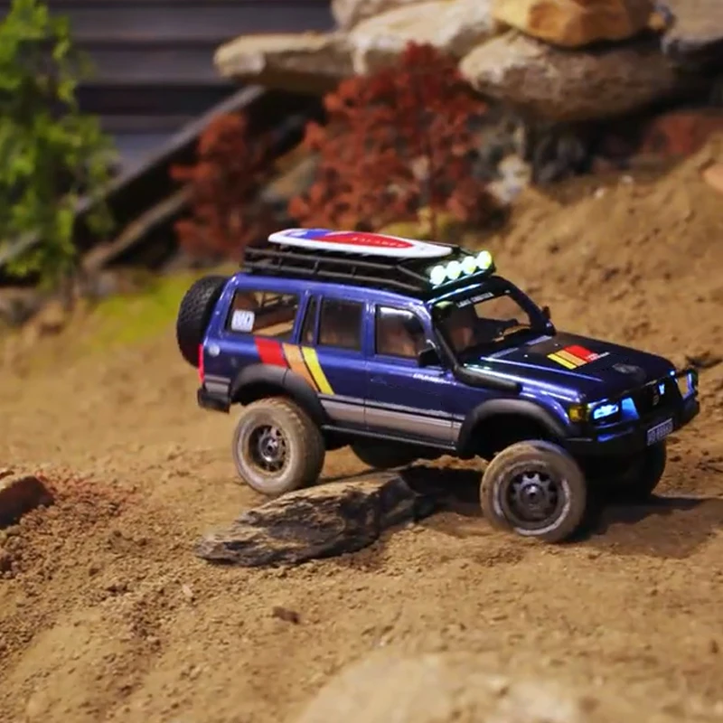Novo carro lc80 rc 1/12 simulação de escalada de alta e baixa velocidade veículo off-road 2.4g escala completa modelo de carro de controle remoto brinquedo presente