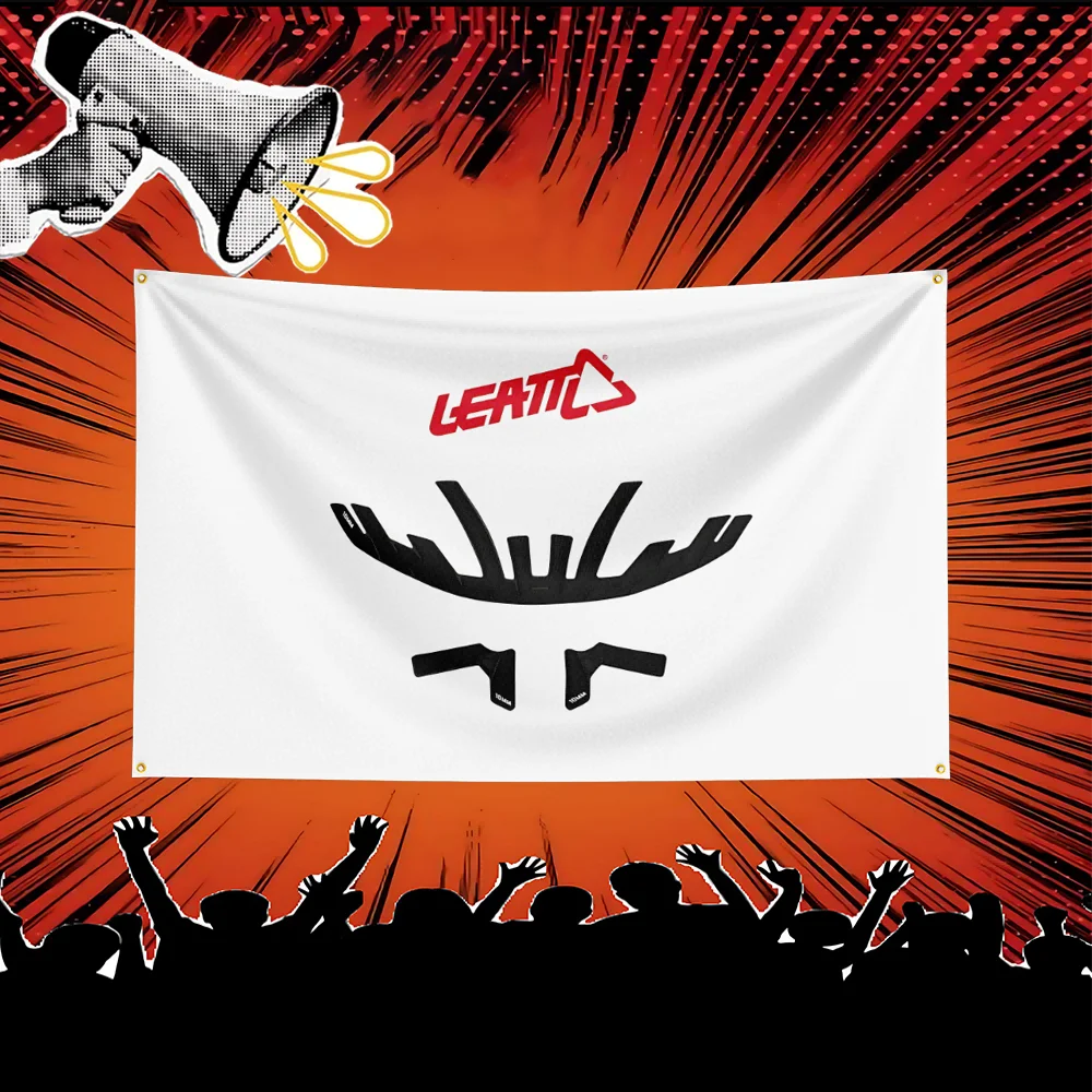 Leatt Auto Parts Flag 3x5 FT Polyester Banner For Garage Workshop Wall Decor Mechanic Gift