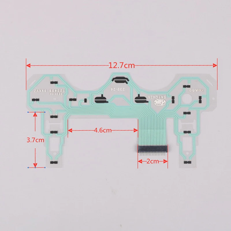 Ribbon Circuit Board Film Joystick Flex Cable Conductive Film For Sony Controller PS2 SA1Q42A SA1Q43-A