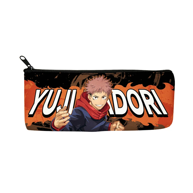 Game Jujutsu Kaisen Fushiguro Megumi Inumaki Toge Cosplay Canvas Pen Bag Stationery Pencil Case for Students  Ambitus