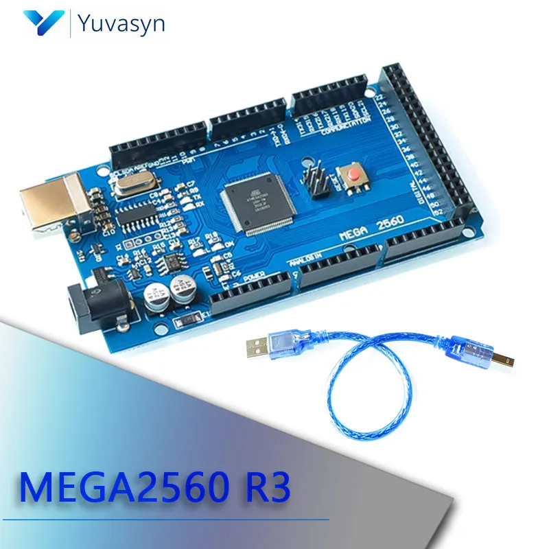 MEGA2560 R3 Improved Board Development CH340G With Cable Development Board  For Arduino Expansion Board DIY Kit