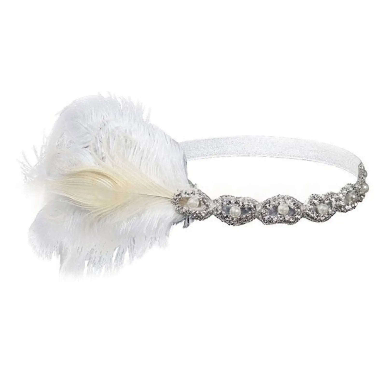 

Jazz Age Feather Headband Vintage Design Peacock Feather Headdress 1920s Dancer Headband Jazz Age 1920s 1920s Dancer Headpiece