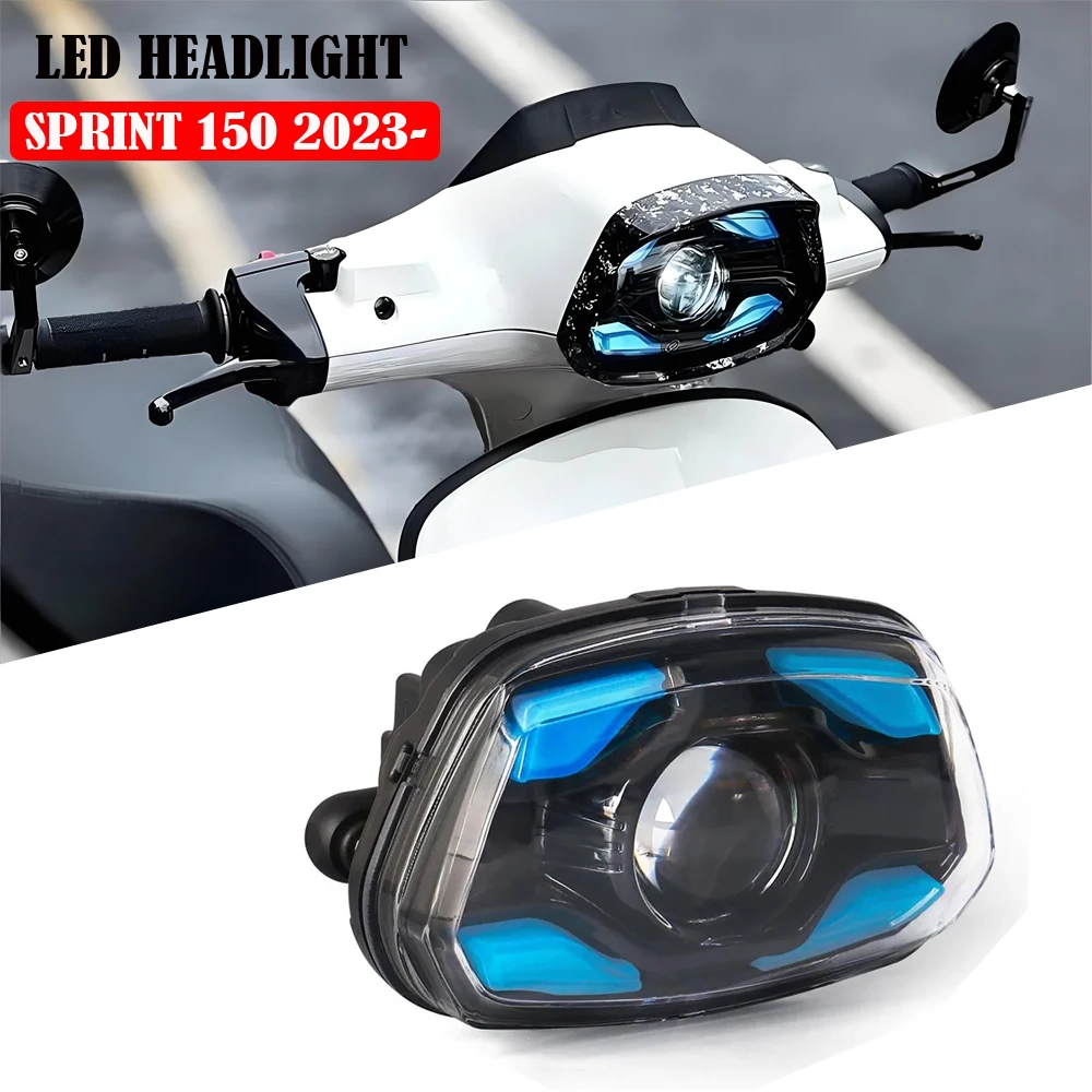 

New Motorcycle Accessories LED Headlight Front Light Daytime Running Light Led For Vespa Sprint 150 Sprint150 SPRINT 2023-2025