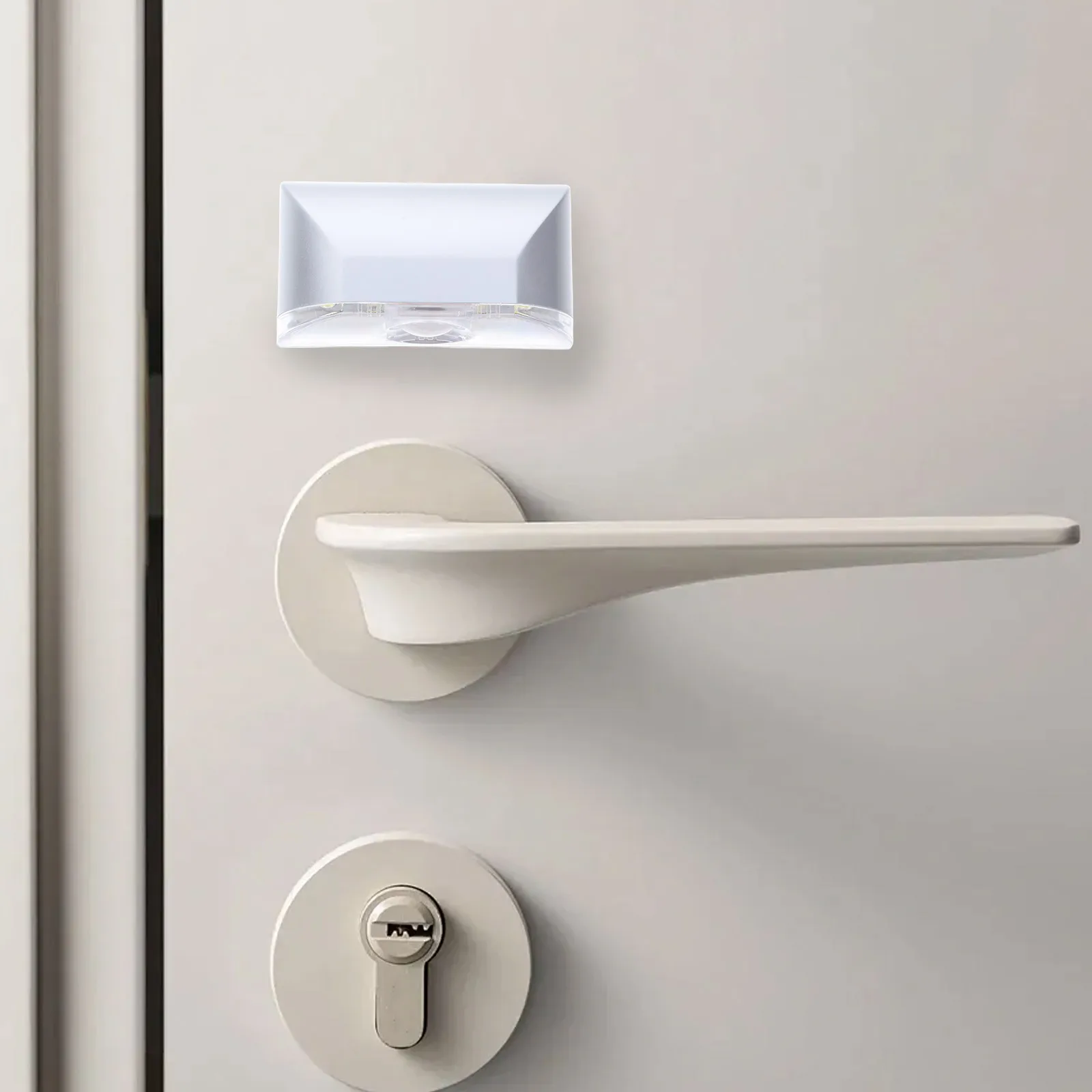 

1pc Auto Pir Keyhole Light Motion Sensor Led Lamp For Door Lock Night Illumination 5S Delay Off Home Stairway Lighting