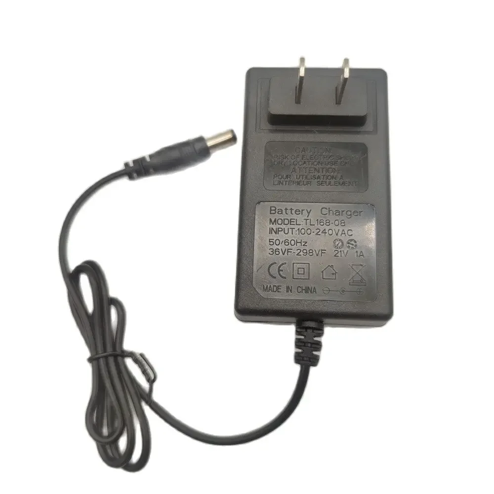 EU/US-Stecker 21V 1A Intelligentes Lithium-Batterieladegerät Netzadapter für 18V Elektrobohrer - Transformator – Detail 1