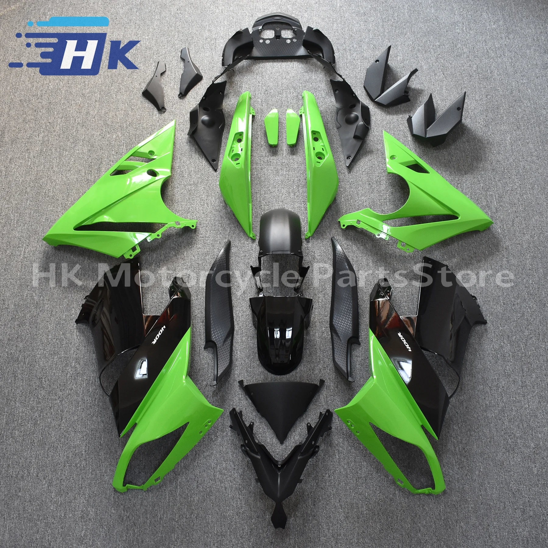 

Комплект обтекателя для всего тела, литье под давлением из АБС-пластика, полный обтекатель для Kawasaki NINJA 650 ER-6F 2009 2010 2011