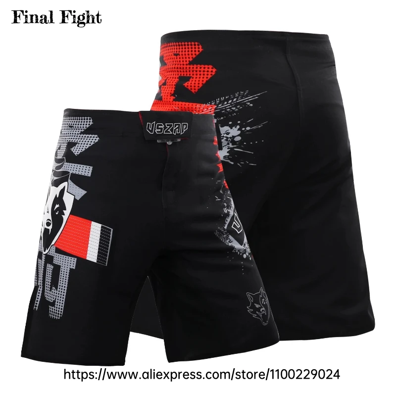 

Brazilian Jiu-Jitsu BJJ Fight Shorts Men Vszap MMA Shorts Mixed Martial Arts Clothing Kickboxing Muay Thai Boxing Training Pants