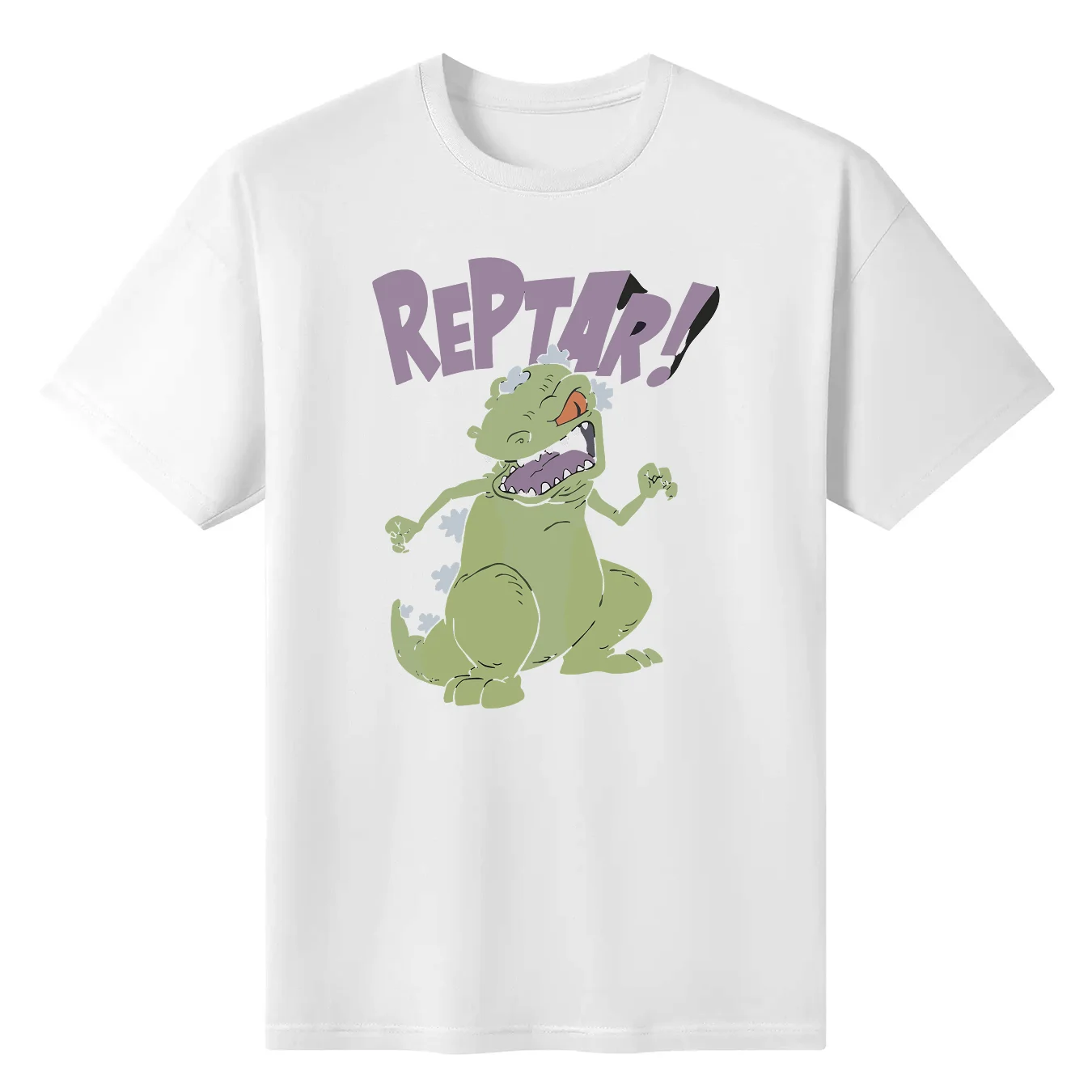 

Hip Hop T-shirt Men Women Funny Cartoon Comics REPTAR Print Tops Tee Summer Casual Hipster Street Oversized Streetwear Tshirt