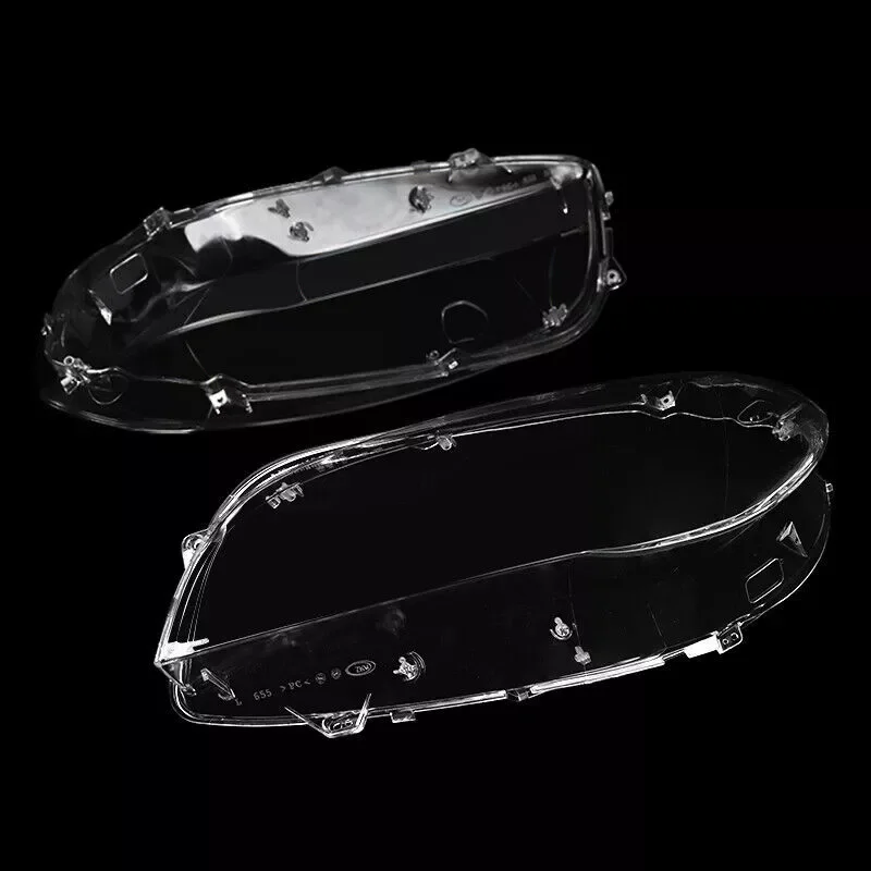 For BMW 7 Series F01 F02 730 735 740 750 760 2009-2015 Left Right Headlight Lampshade Transparent Headlight Lens Lampshade Cover