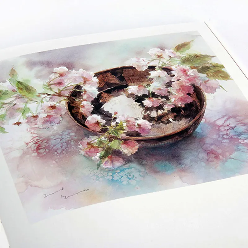 Watercolor Lesson IV: From Sketch To Watercolor Master basic drawing skills Art Painting Design Coloring book