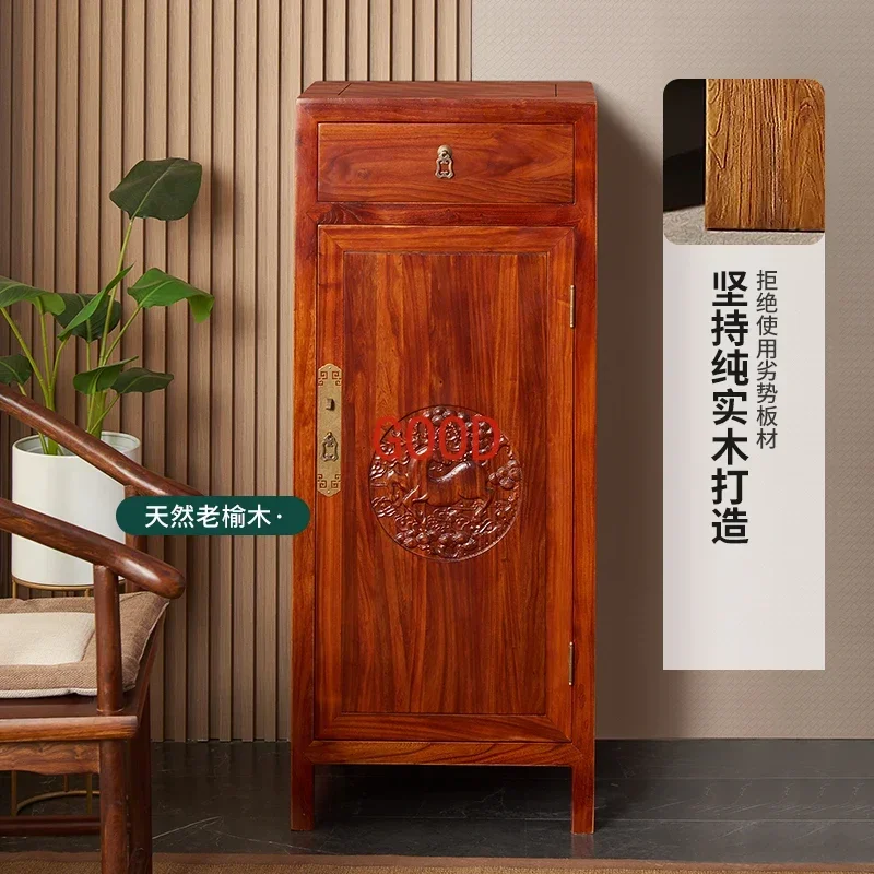 

Tiger solid wood Chinese safe household 110cm anti-theft with fingerprint and password storage cabinet