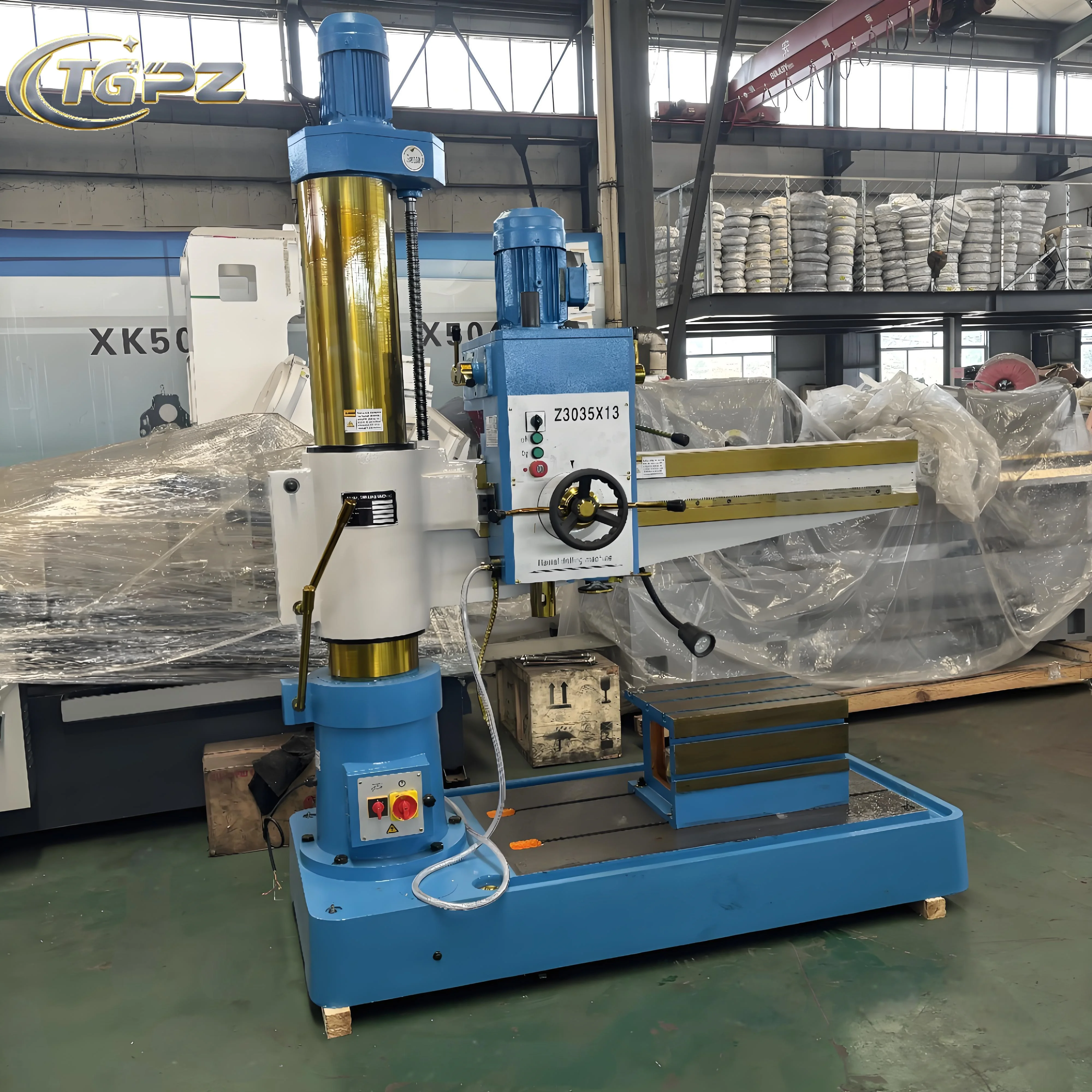 High-Performance Radial Drilling Machine Z3035 Perfect Quality for Metalworking Applications with Core Motor Component