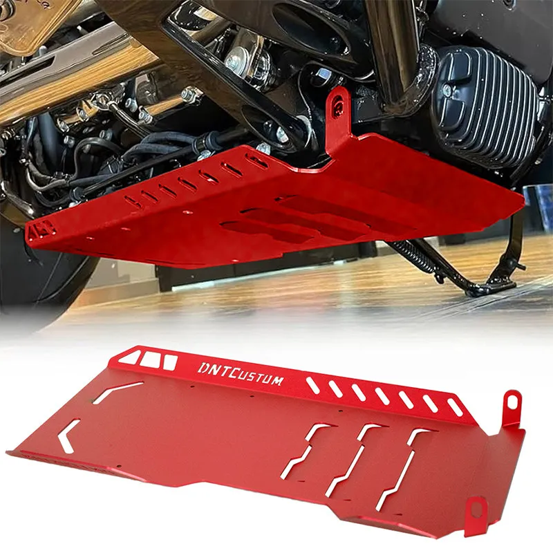 Aluminum Engine Skid Plate Chassis Guard Fit HD for Softail 2018-2024 Motorcycle Bottom Protector