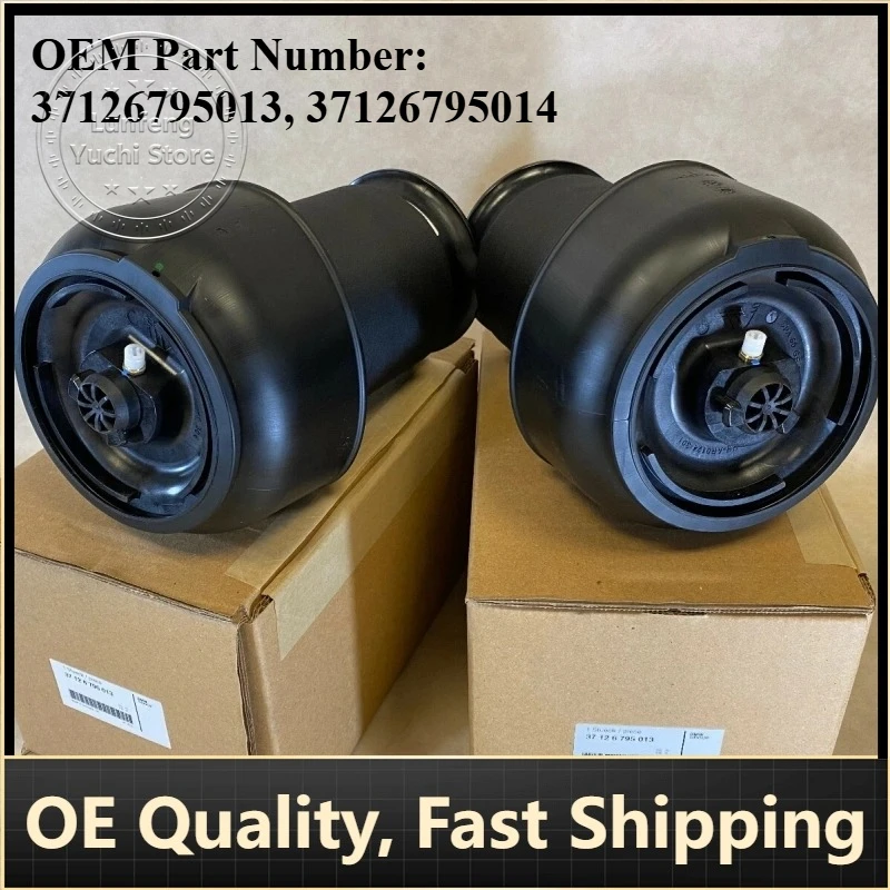 

P/N: 37126795013, 37126795014, 37221092403 - Rear Left & Right Air Suspension Springs for BMW X5, X6 (F15, F16)