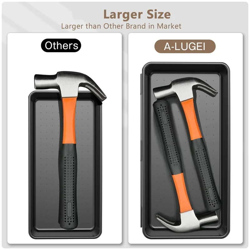 Bandeja de ferramentas de hardware A25F, caixa de armazenamento de mesa com gaveta, caixa de armazenamento multicamadas para artigos diversos