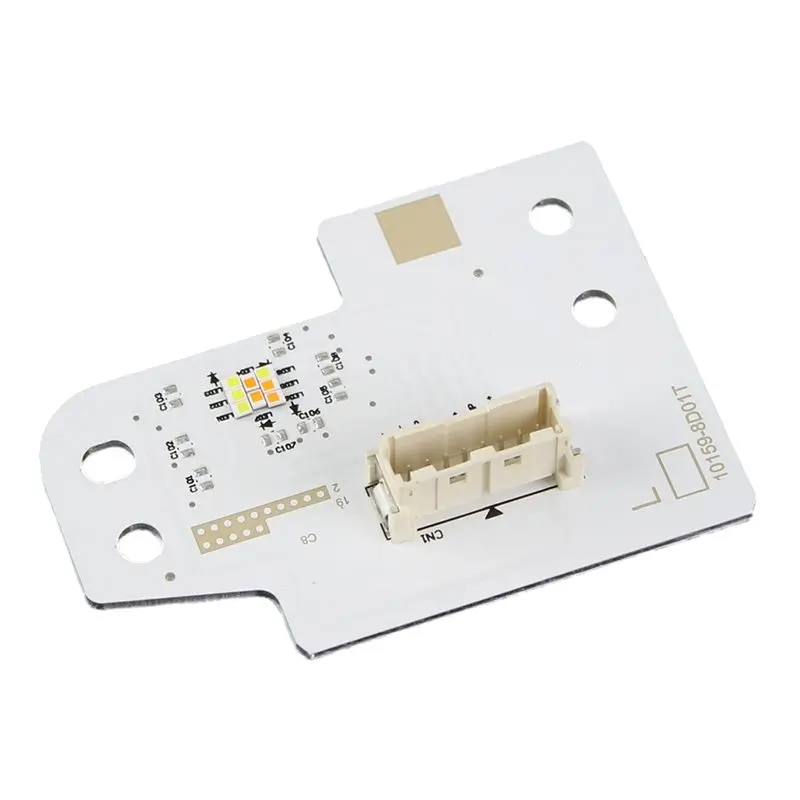 AB16-Car Front Headlight LED Chip DRL Board For Nissan Qashqai J11 2019-2022 Angel Eye Module PCB Board