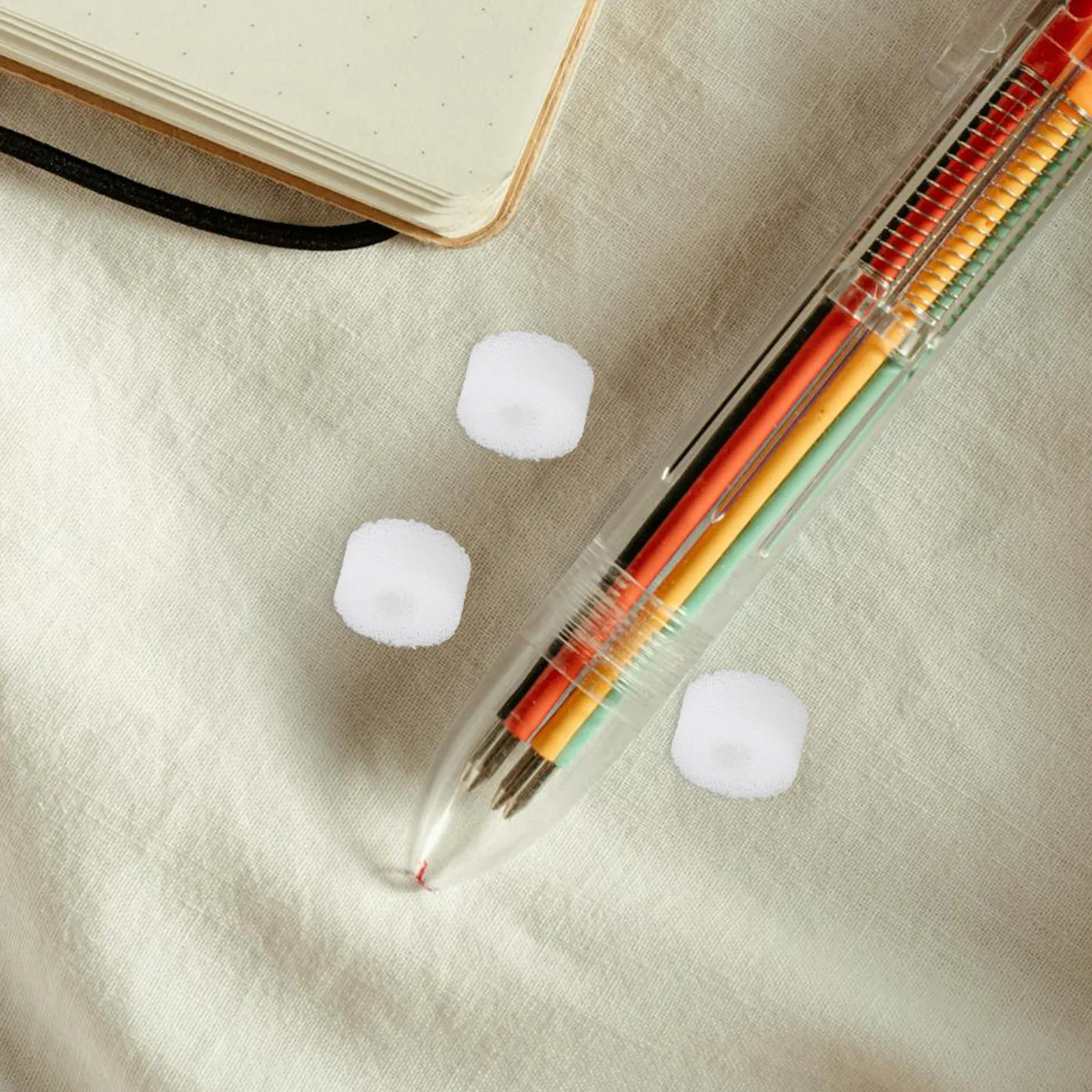 100Pcs Paint Marker Nib Fixing Ring Sponge Nib Holder Cushion Support Stable Alignment for Fine Lettering Craft Projects Oil