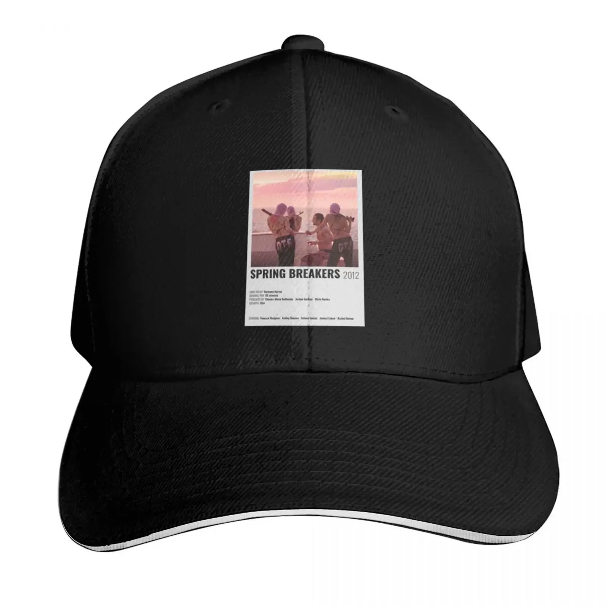 Spring Breakers Vintage Baseball Cap Summer Beach Travel Streetwear Hip Hop Trendy Vintage Retro Embroidered