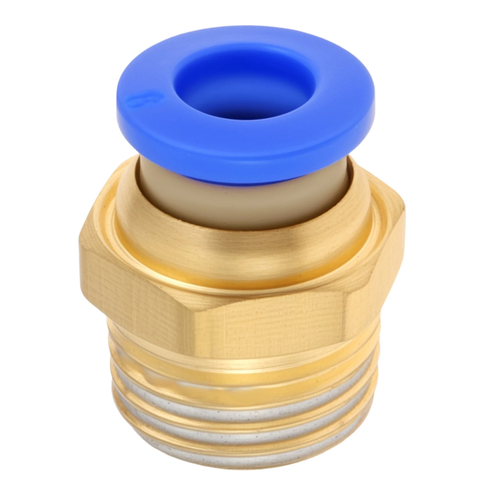 PC6-02 Brass Pneumatic Air Connector Fitting Push to Quick Connect for 6mm OD PE PA PU Tube Pipe BSPT 1/4 inch Male Hose Fitting