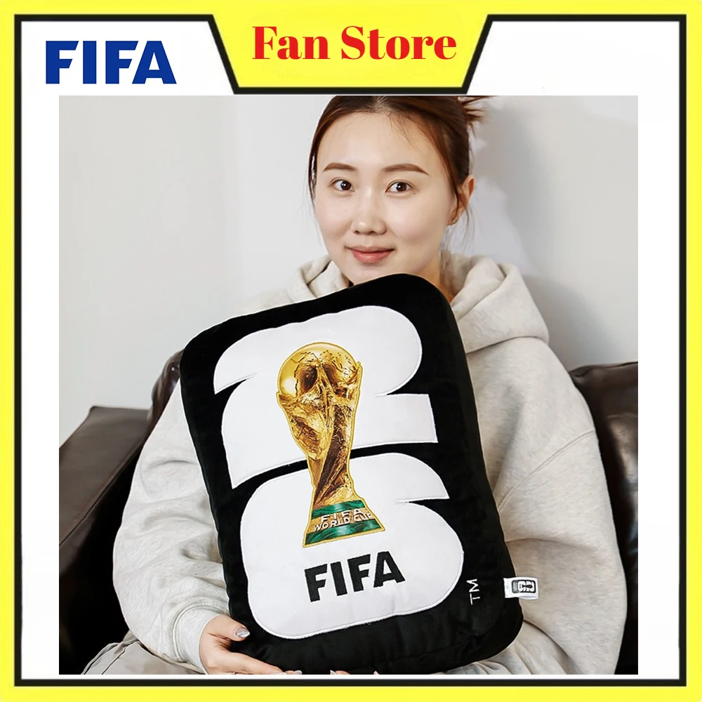 

FIFA World Cup 2026 26LOGO Printed Pillow Removable Washable Sofa Cushion Office Nap Pillow Home Decor Football Fan Souvenir