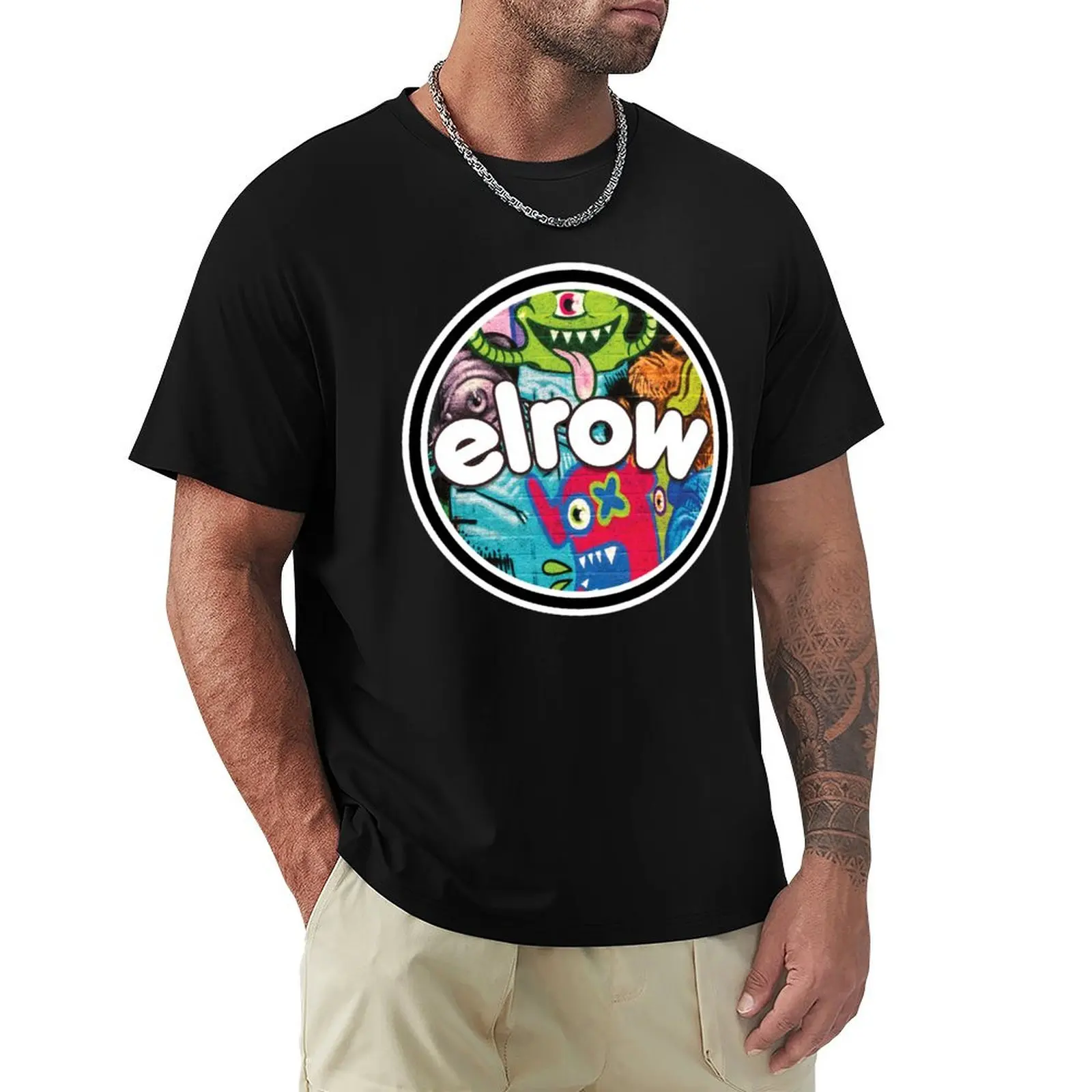 

Elrow For DJs, Producers & Rave Monkeys T-Shirt vintage summer 2025 Louboutins mens graphic t-shirts funny