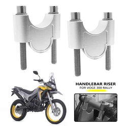Fit For VOGE 300 RALLY 300 GY RALLY300 Motorcycle Handlebar Riser Mount Handle Bar Clamp Rise Extend Adapter