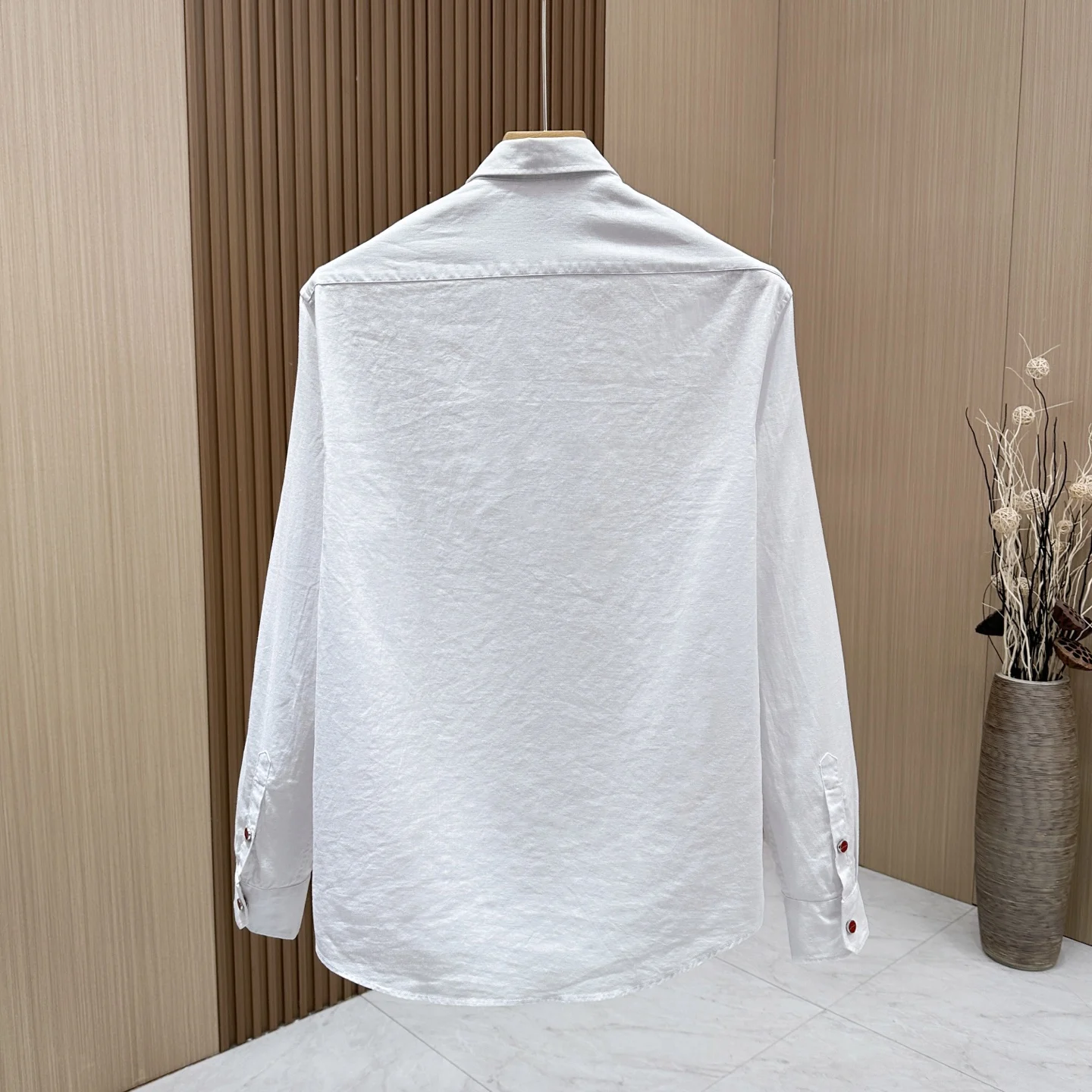 SIJITONGDAIn 2026, men's wear in early spring, summer, autumn and winter, new fine workmanship, clean pocket linen long-sleeved