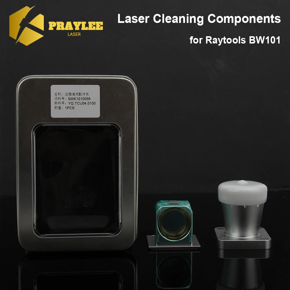 Praylee Raytools BW101 Laser Cleaning Components Kit F600 Focus drawer for Heldhand Fiber Laser Welding Machine